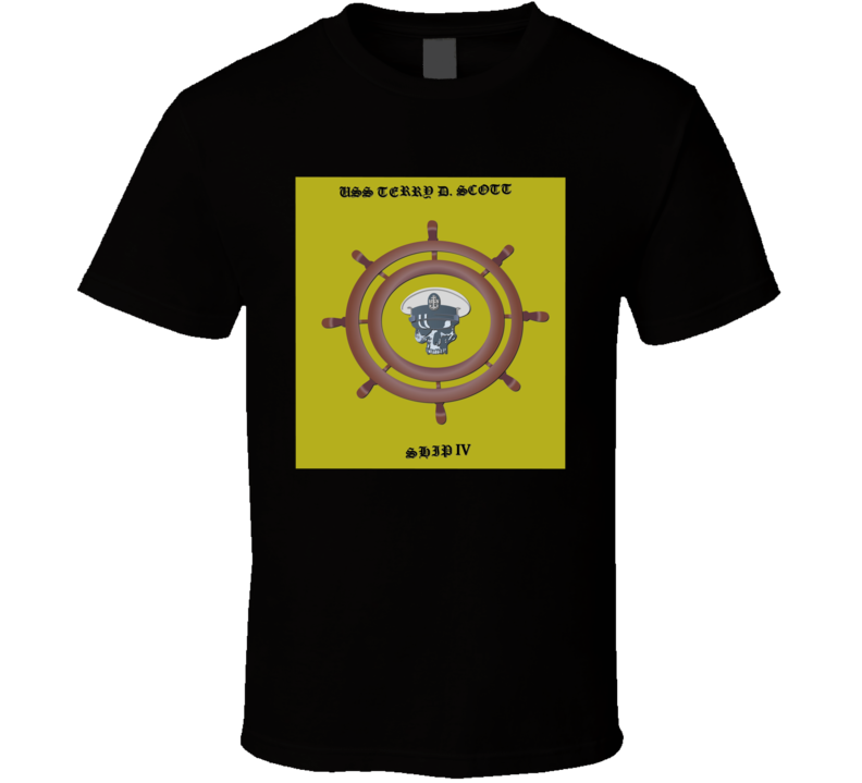 USS Terry D. Scott - Back T Shirt