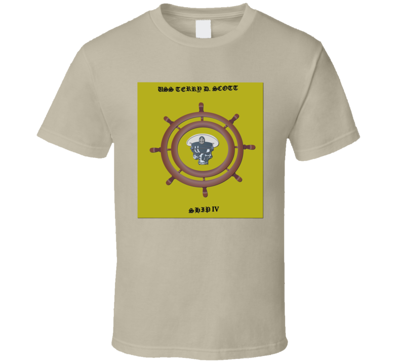 USS Terry D. Scott - Back T Shirt