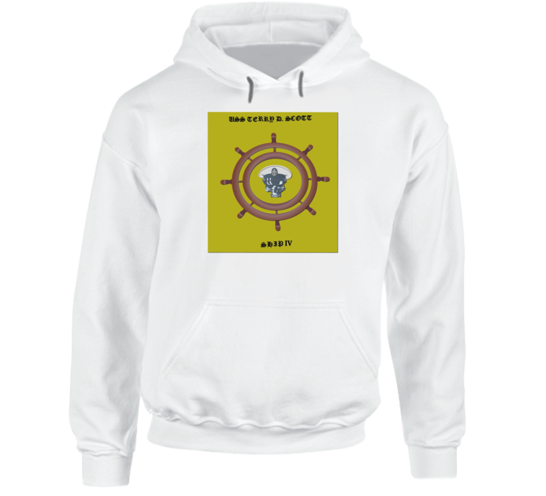USS Terry D. Scott - Back Hoodie