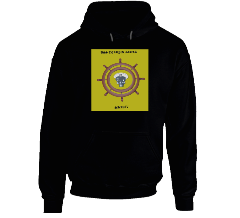 USS Terry D. Scott - Back Hoodie