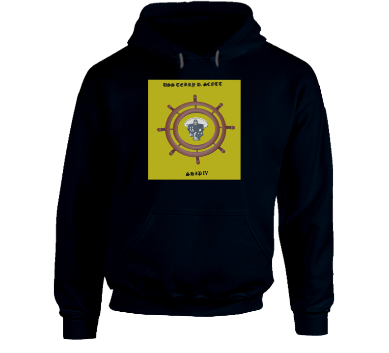 USS Terry D. Scott - Back Hoodie