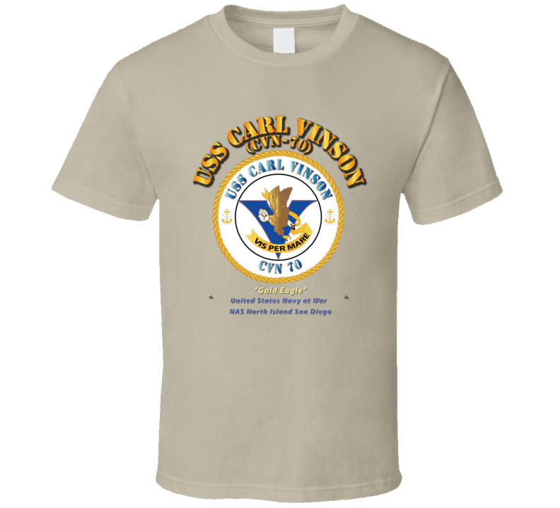 Navy - USS Carl Vinson T Shirt