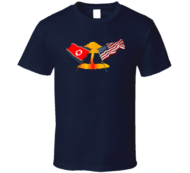 US Vs North Korea T Shirt