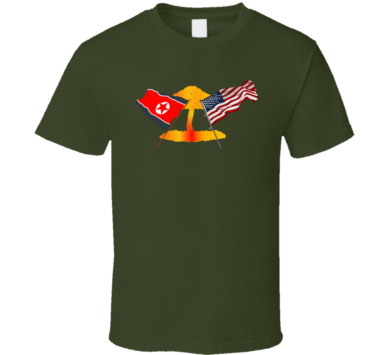 US Vs North Korea T Shirt