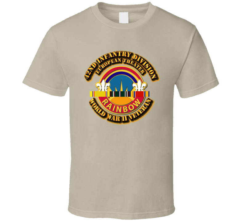DUI - 42nd Infantry Division - Europe - WWII T Shirt