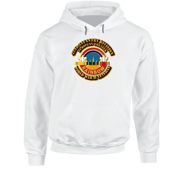 DUI - 42nd Infantry Division - Europe - WWII Hoodie
