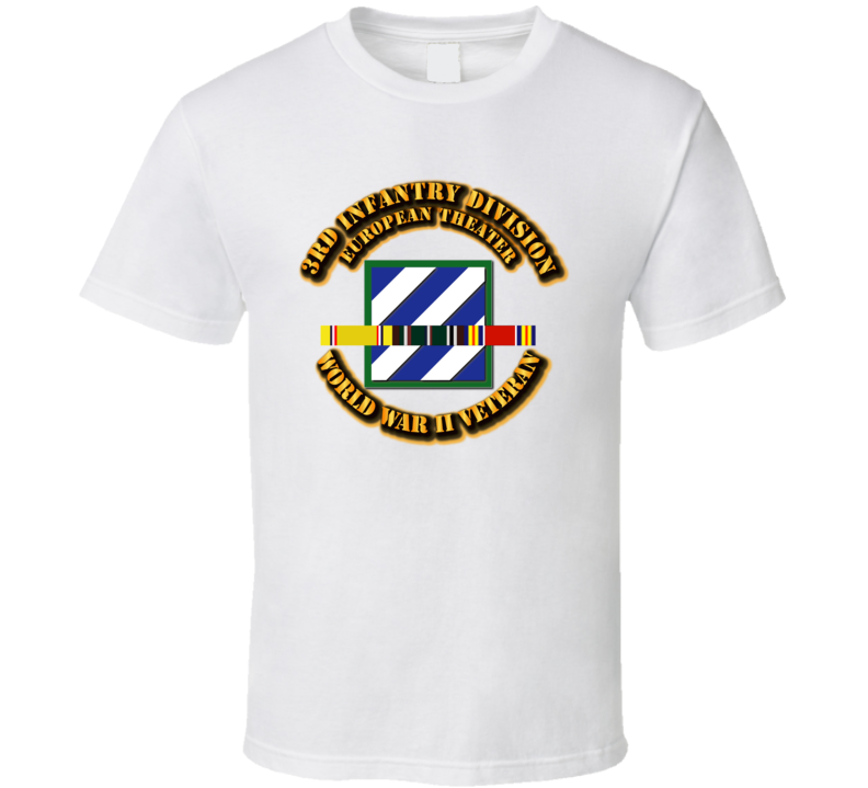 SSI - 3rd Infantry Division - Europe - WWII T Shirt
