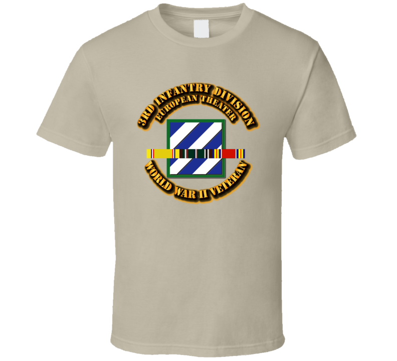 SSI - 3rd Infantry Division - Europe - WWII T Shirt