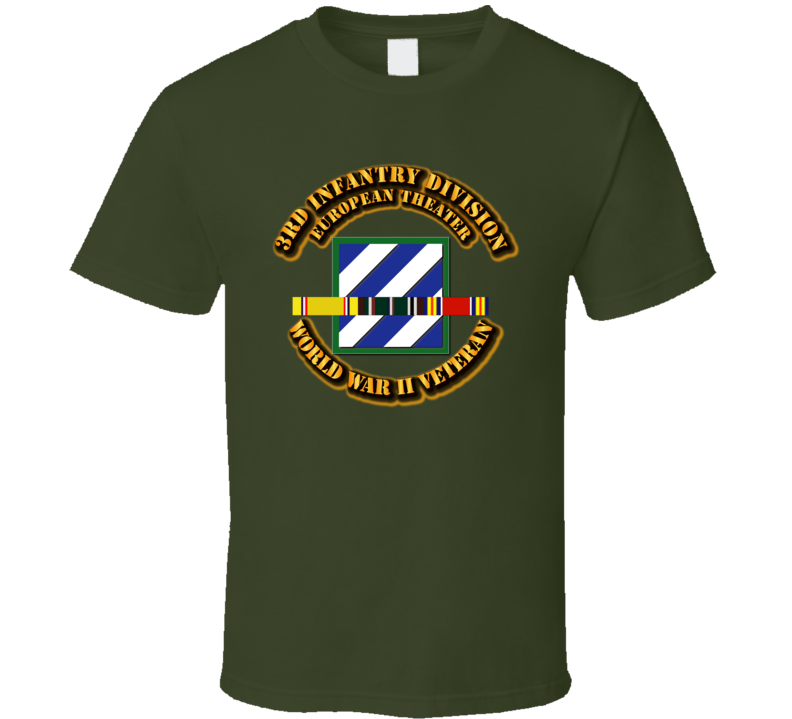 SSI - 3rd Infantry Division - Europe - WWII T Shirt
