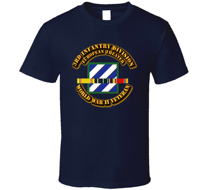 SSI - 3rd Infantry Division - Europe - WWII T Shirt
