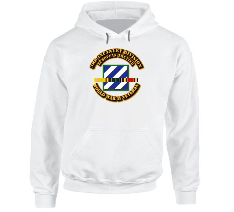 SSI - 3rd Infantry Division - Europe - WWII Hoodie