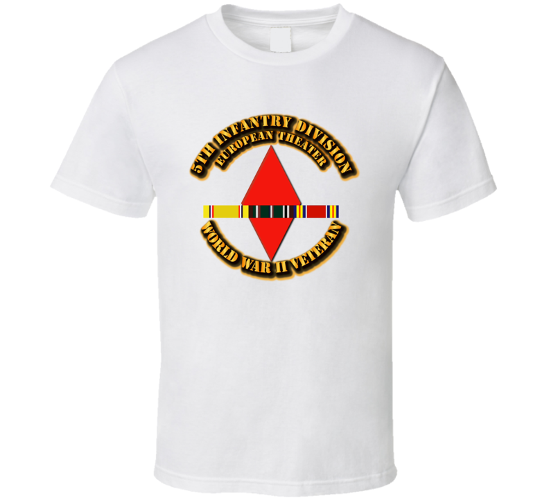 SSI - 5th Infantry Division - Europe - WWII T Shirt