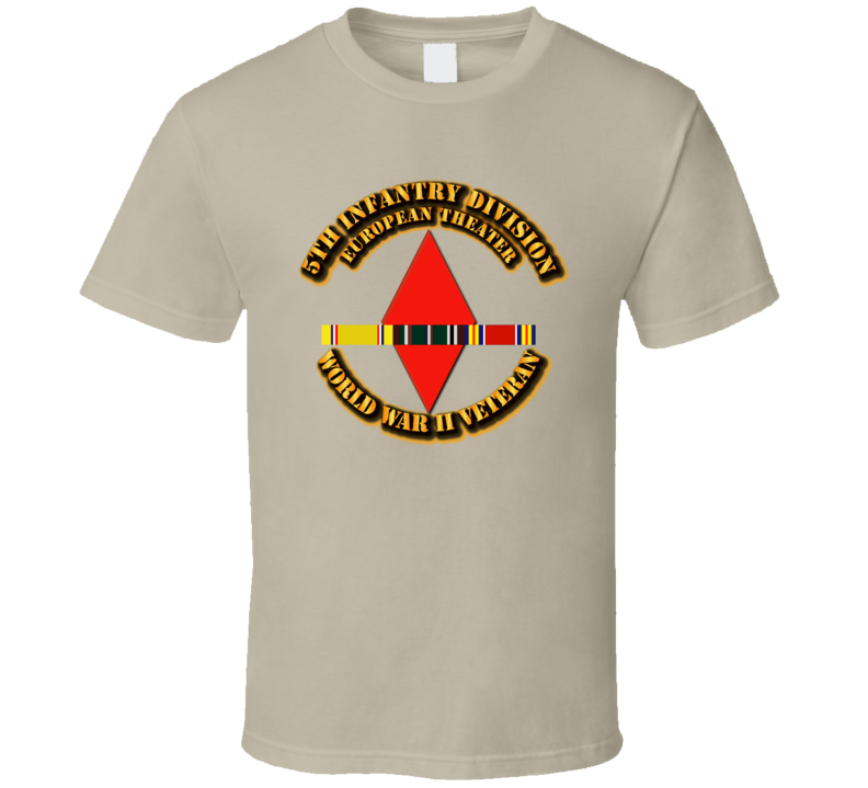 SSI - 5th Infantry Division - Europe - WWII T Shirt
