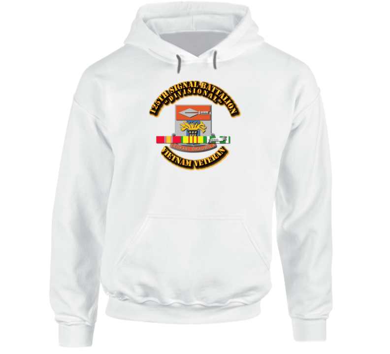 DUI - 125th Signal Battalion w SVC Hoodie