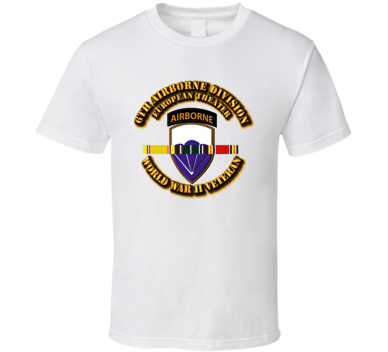 SSI - 6th Airborne Division - Europe - WWII T Shirt