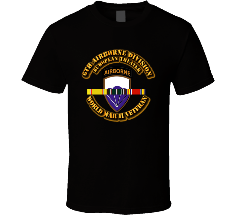 SSI - 6th Airborne Division - Europe - WWII T Shirt