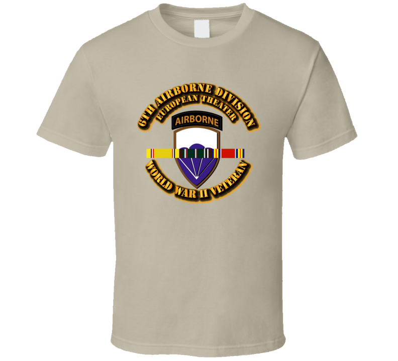 SSI - 6th Airborne Division - Europe - WWII T Shirt