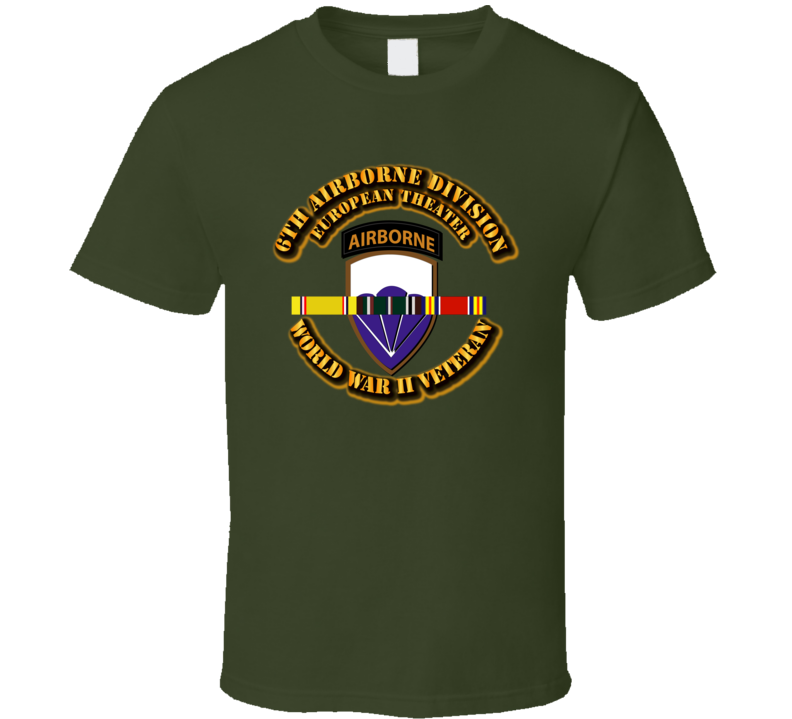SSI - 6th Airborne Division - Europe - WWII T Shirt