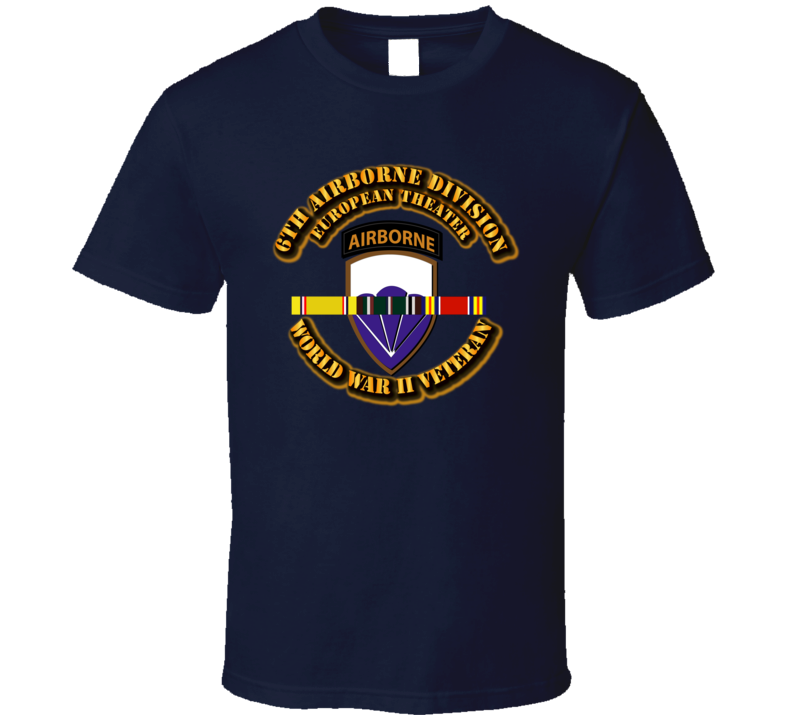 SSI - 6th Airborne Division - Europe - WWII T Shirt