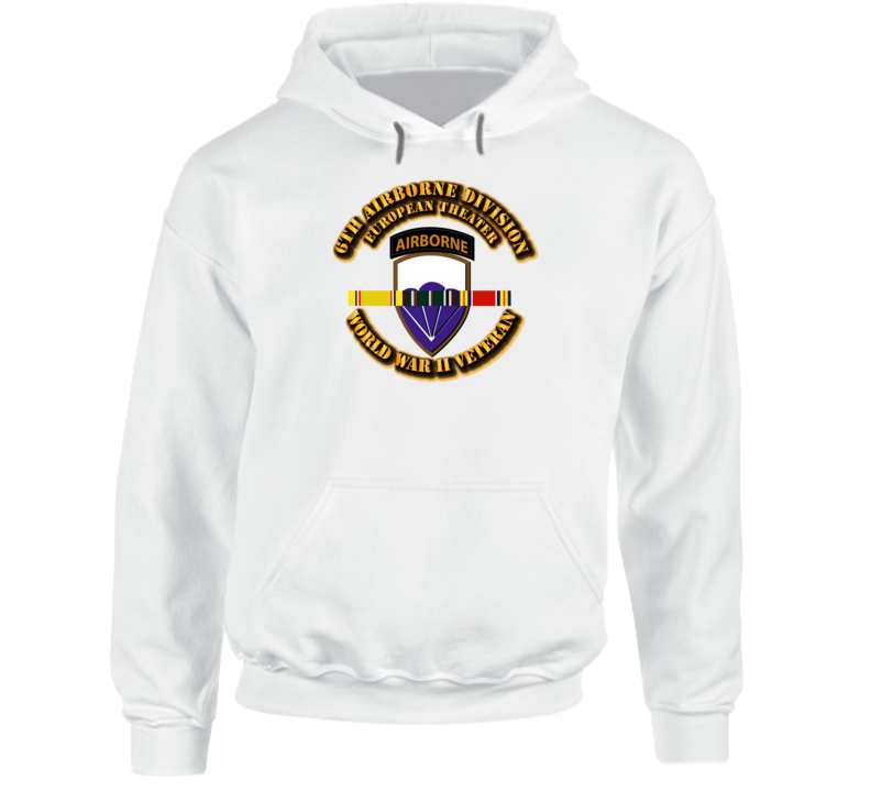 SSI - 6th Airborne Division - Europe - WWII Hoodie
