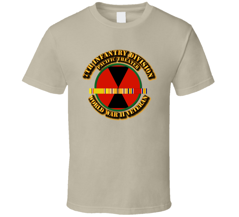SSI - 7th Infantry Division - Pacific - WWII T Shirt