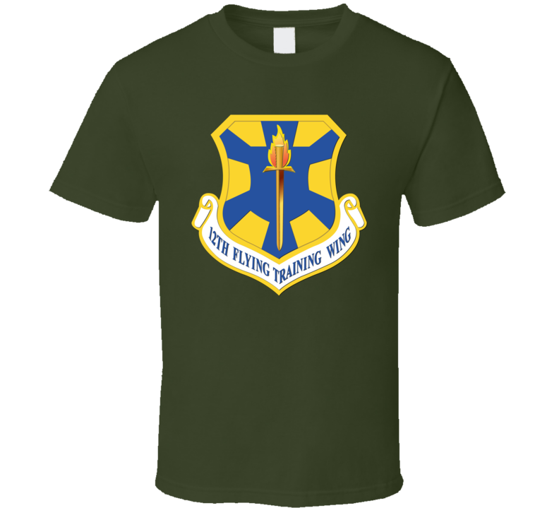12th Flying Training Wing T Shirt