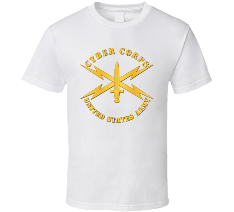 Army - Branch - Cyber Corps T Shirt