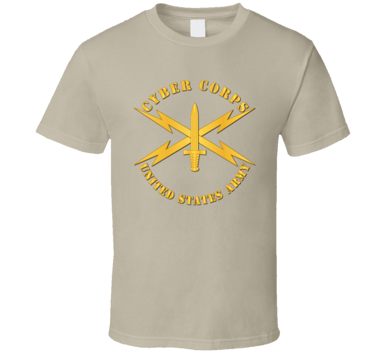 Army - Branch - Cyber Corps T Shirt