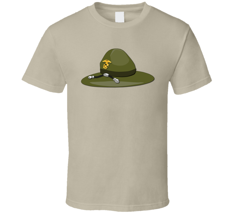 USMC - Campaign Hat T Shirt