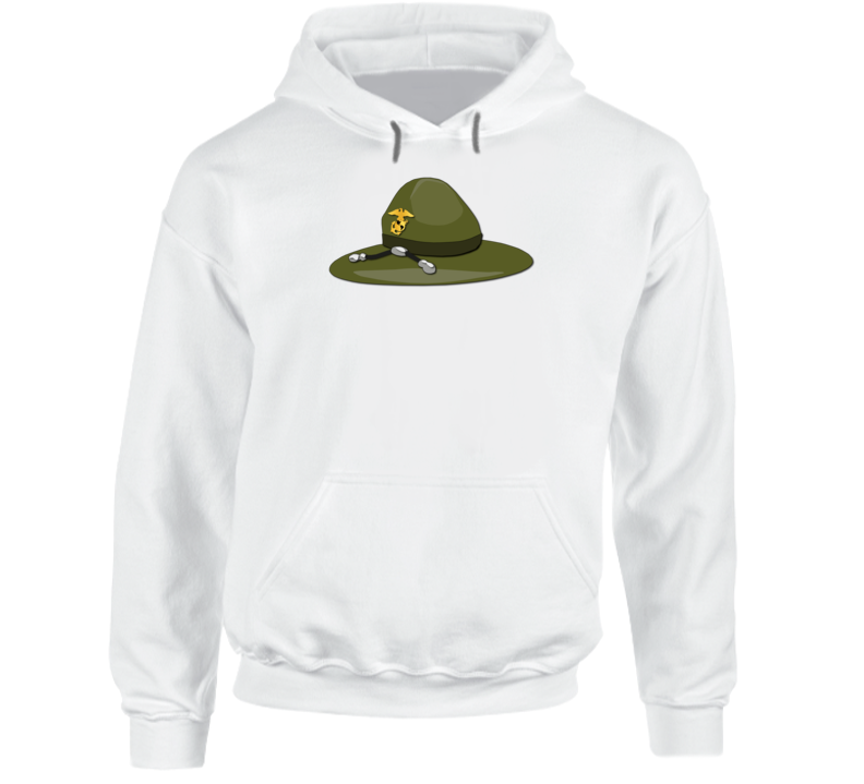 USMC - Campaign Hat Hoodie