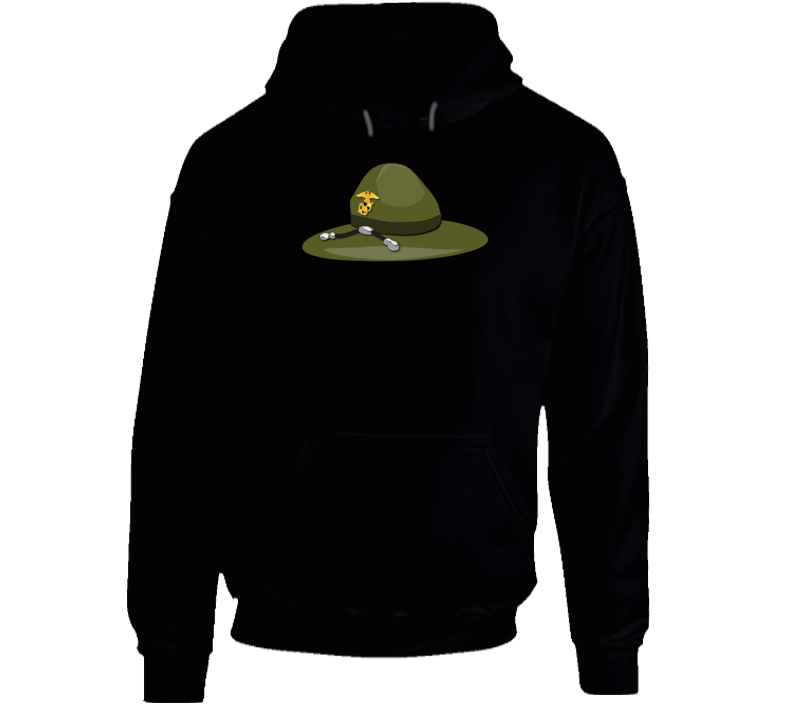USMC - Campaign Hat Hoodie