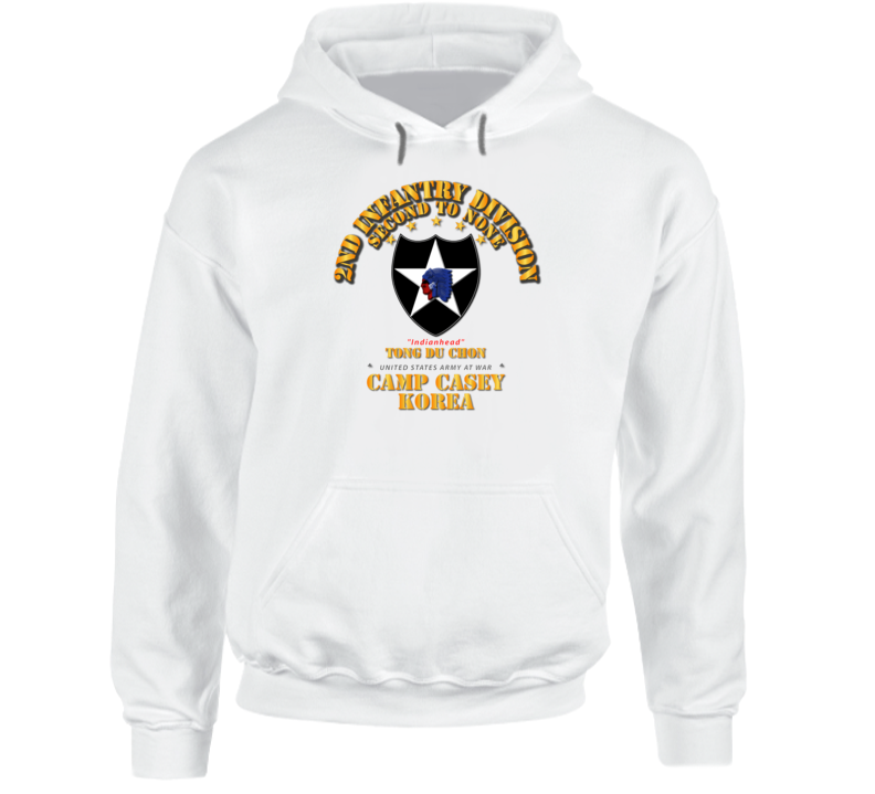 2nd Infantry Div - Camp Casey Korea - Tong Du Chon Hoodie