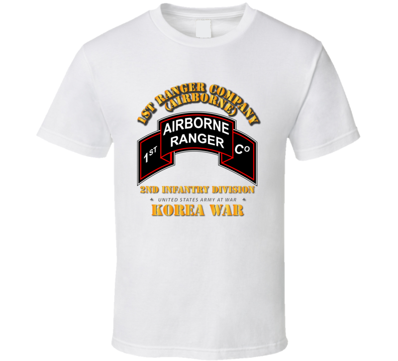 1st Ranger Co - 2nd ID T Shirt