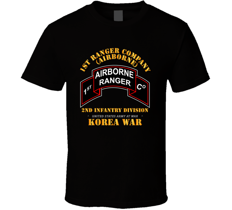 1st Ranger Co - 2nd ID T Shirt