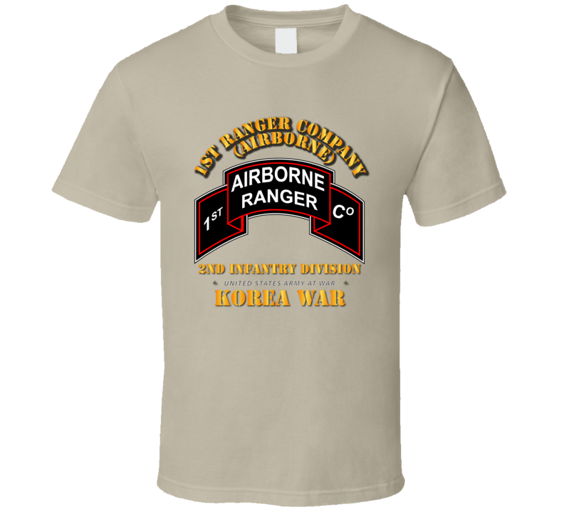 1st Ranger Co - 2nd ID T Shirt