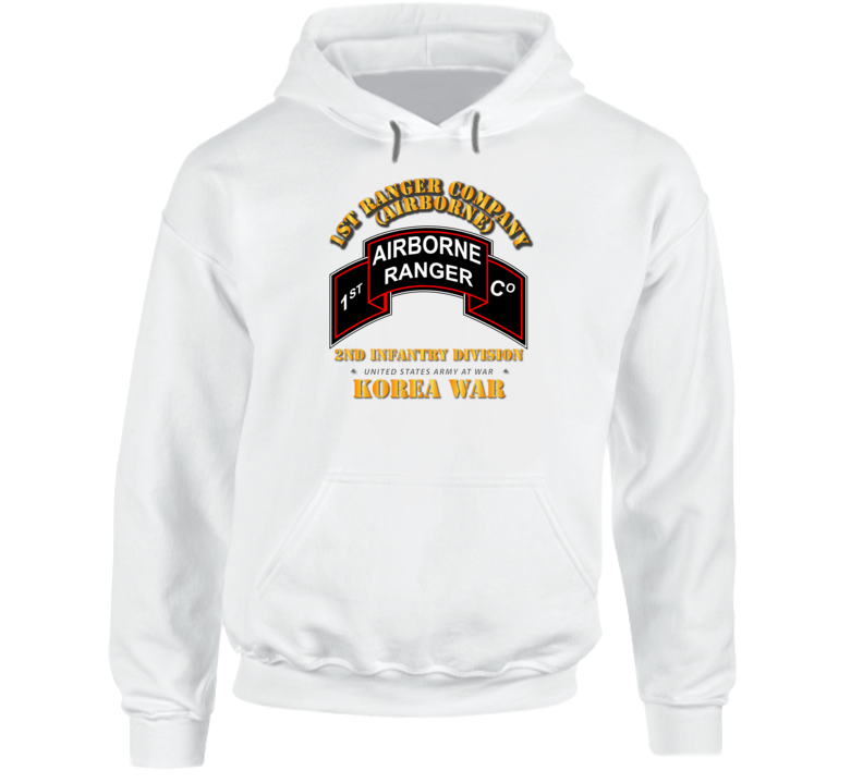 1st Ranger Co - 2nd ID Hoodie