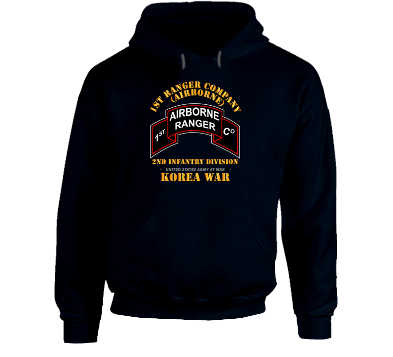 1st Ranger Co - 2nd ID Hoodie
