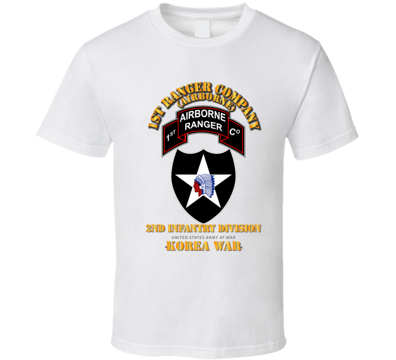 1st Ranger Co - 2nd ID SSI T Shirt