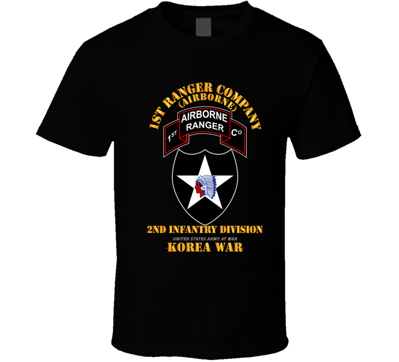 1st Ranger Co - 2nd ID SSI T Shirt