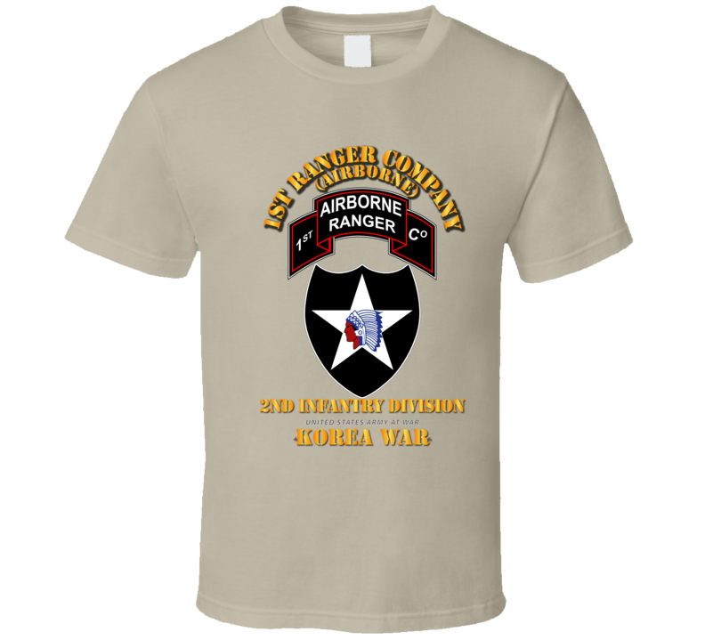 1st Ranger Co - 2nd ID SSI T Shirt