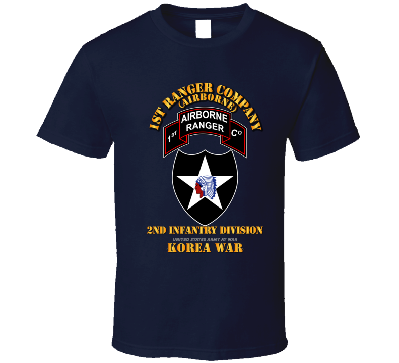 1st Ranger Co - 2nd ID SSI T Shirt
