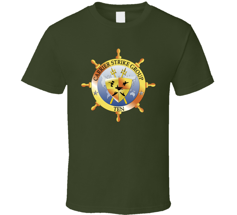 Carrier Strike Group Ten T Shirt