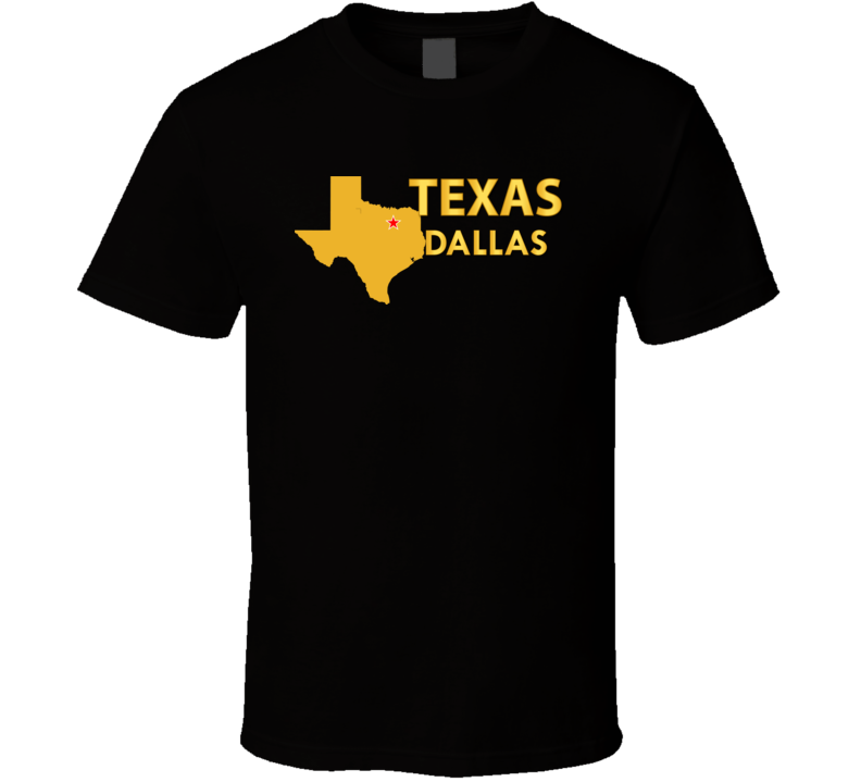 State Emblem - Texas - Dallas T Shirt