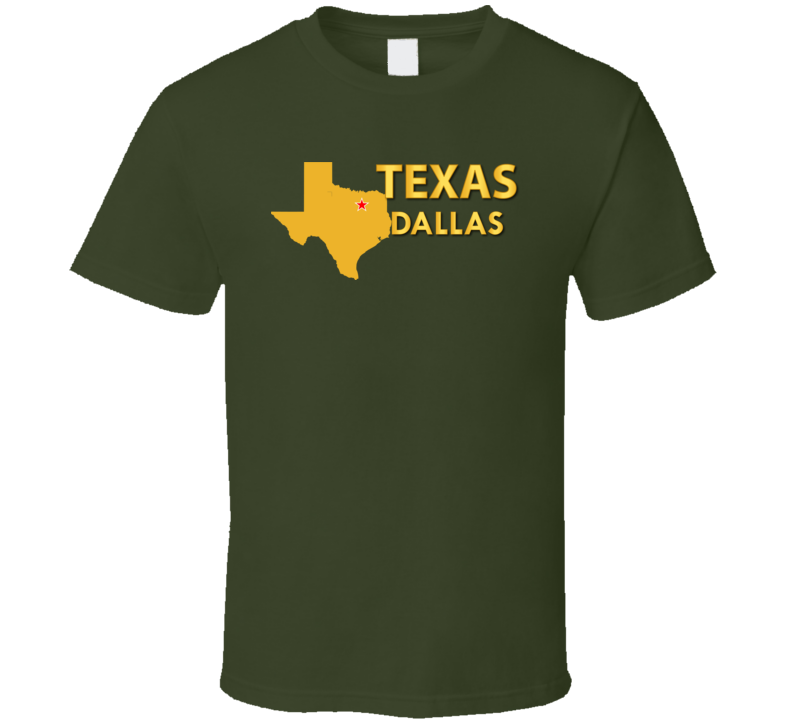 State Emblem - Texas - Dallas T Shirt