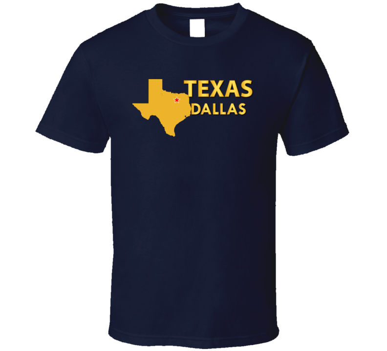 State Emblem - Texas - Dallas T Shirt