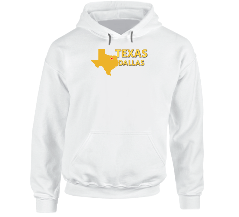 State Emblem - Texas - Dallas Hoodie