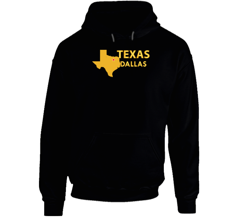 State Emblem - Texas - Dallas Hoodie