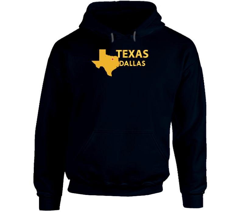 State Emblem - Texas - Dallas Hoodie
