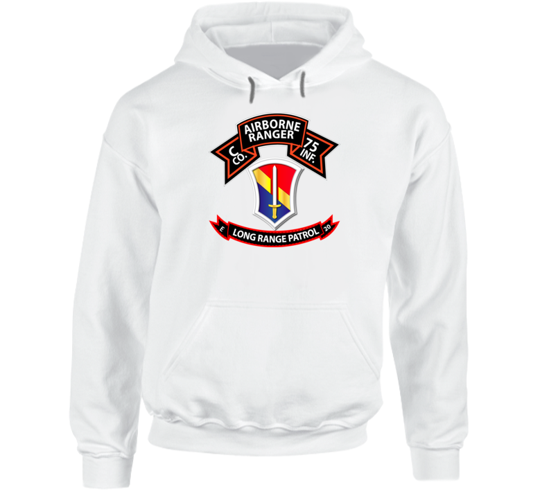 Vietnam - C Co 75th Ranger - 1st Field Force - E-20 Inf Hoodie