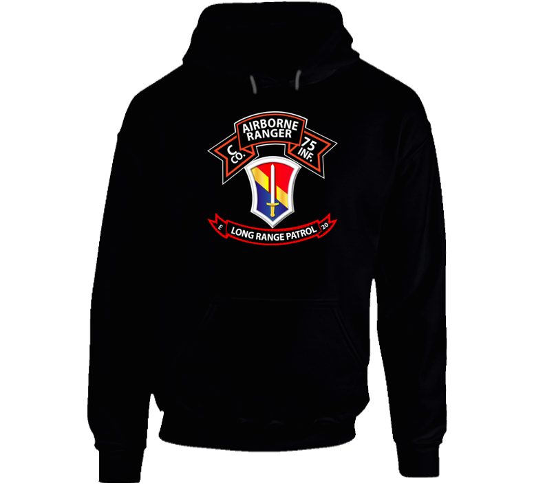 Vietnam - C Co 75th Ranger - 1st Field Force - E-20 Inf Hoodie